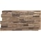 Ekena Millwork 48 5/8"W x 24 3/4"H x 1 1/4"D Cascade Stacked Stone, StoneWall Faux Stone Siding Panel, Smokey Ridge PNU24X48CASR - alternate 1